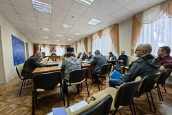 Совещание с главами муниципальных образований сельских поселений и начальниками отделов администрации района